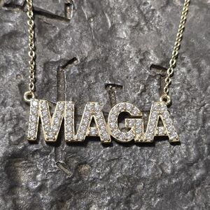 COPY - Sterling silver MAGA necklace with 14kt gold vermeil